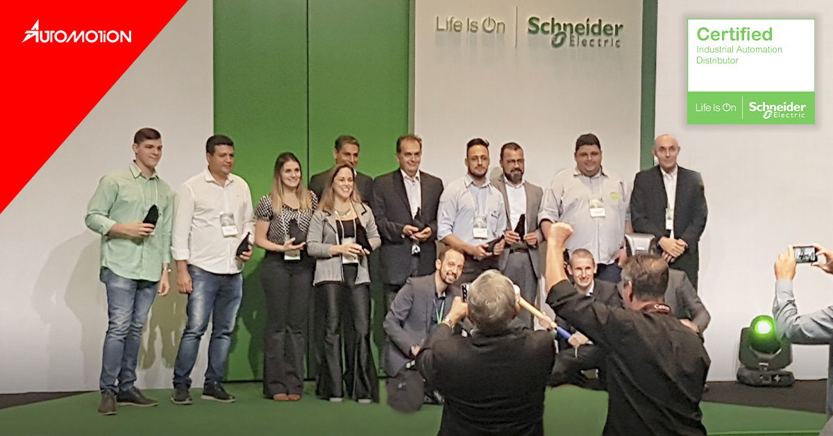 Automotion é premiada pela Schneider Electric e já pensa nos próximos passos