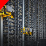 Case de segurança e economia de espaço em armazém automático
