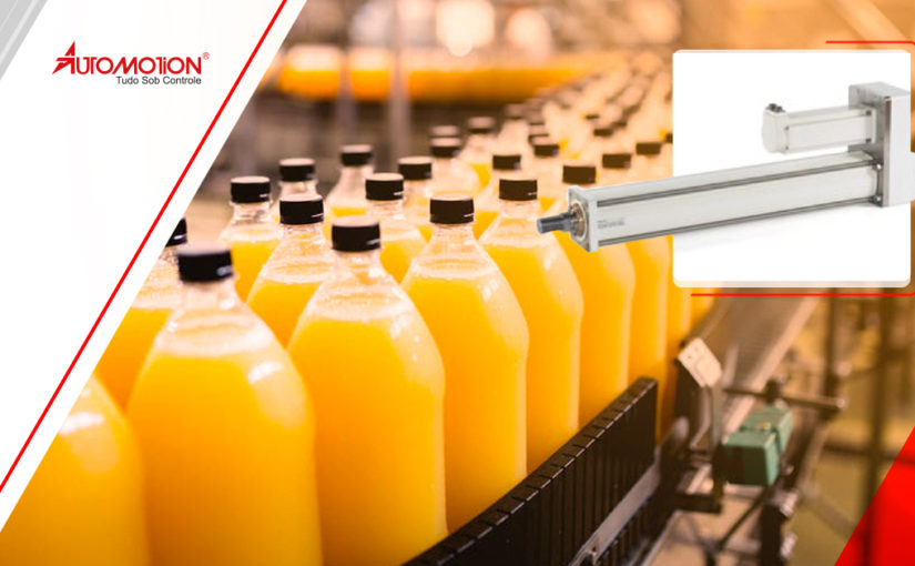 Atuadores elétricos para a indústria de Alimentos e Bebidas